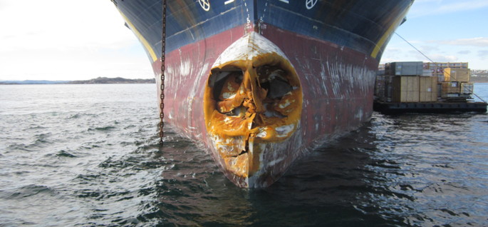 Réparation Bulbe d'étrave